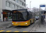 Postauto - MAN Lion`s City  AG  6963 unterwegs in Schlieren am 17.12.2022