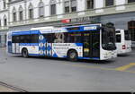 Postauto / Ortsbus Brig/Glis - MAN Lion`s City  VS  449118 vor dem SBB Bhf.
