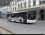 Postauto / Ortsbus Brig/Glis - MAN Lion`s City  VS  449119 vor dem SBB Bhf.