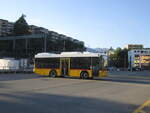 Postauto/PU Autopostale del Malcantone SA TI 162 597 (Scania/Hess K320UB ''Bergbus'') am 22.9.2022 beim Bhf. Lugano