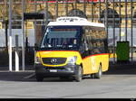Postauto - Mercedes Sprinter  VD 283447 unterwegs in La Chaux de Fonds am 28.01.2024