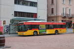 Postauto (tpb)/Regie Bellinzona TI 228 019/PAG-ID: 4616 (Mercedes Citaro Facelift O530Ü) am 17.1.2024 beim Bhf. Bellinzona