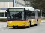 Postauto - MAN Bus  SO 20141 in der Stadt Solothurn am 15.03.2009