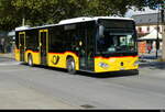 Postauto - Mercedes Citaro VS  414345 unterwegs in Yverdon am 02.10.2025