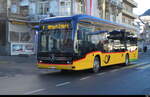Ortsbus Brig / Postauto - Mercedes e Citaro VS 581436 unterwegs in Brig am 29.12.2025