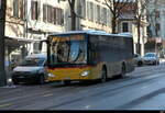 Postauto - Mercedes Citaro TG 158041 unterwegs in der Stadt Frauenfeld am 04.01.2026