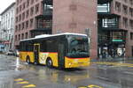 Postauto/Regie Lugano TI 339 222/PAG-ID: 11439 (Iveco Irisbus Crossway 10.8LE) am 19.2.2026 in Lugano, Centro