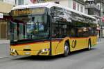 Solaris Urbino 12 IV electric '12279'  BE 610 544  der Postauto Regie Interlaken am 11.4.26 auf der Bahnhofstrasse in Interlaken West.