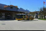 Postauto - MAN Lion`s City  SO 156807 beim Bahnhof Balsthal am 09.04.2026