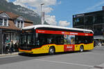 Mercedes eCitaro der Post, auf der Linie 103, f�hrt am 22.05.2026 bei der Haltestelle am Bahnhof Interlaken Ost ein.