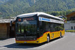 Mercedes eCitaro der Post, auf der Linie 103, wartet am 22.05.2026 an der Haltestelle bei der Schiffsstation in B�nigen.