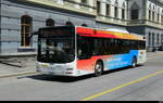 PTT / Ortsbus Brig-Glis - MAN Lion`s City  VS  449119 unterwegs vor dem Bahnhof Brig am 24.05.2026