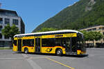 Mercedes eCitaro der Post, auf der Linie 108, f�hrt am 26.05.2026 zur Haltestelle beim Bahnhof Interlaken Ost.