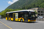 Mercedes eCitaro der Post, auf der Linie 102, f�hrt am 28.05.2026 zur Haltestelle beim Bahnhof Interlaken Ost.