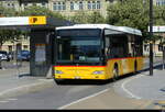 Postauto - Mercedes Citaro  VD 478121 bei den Bushaltestellen vor dem Bhf.