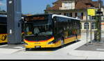 Postauto - MAN Lion`s City Hybrid  BE 653384 beim Bahnhof Spiez am 27.06.2026