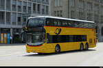 Postauto - Doppelstock Alexander Dennis  SG 445305 unterwegs in St.
