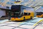 Postbus Van Hool Doppeldecker am 07.07.26 in Chur Bahnhof 