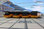 Postbus Busse am 07.07.26 in Chur Bahnhof 