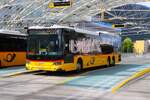 Postbus Scania Citywide am 07.07.26 in Chur Bahnhof 