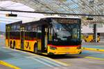 Postbus Scania Citywide am 07.07.26 in Chur Bahnhof 