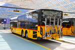 Postbus Scania Citywide am 07.07.26 in Chur Bahnhof 