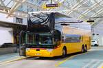 Postbus Van Hool Doppeldecker am 07.07.26 in Chur Bahnhof 