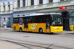 Postbus IVECO �berlandbus am 10.07.26 in Brig Bahnhof