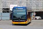 Postbus Stadtbus Brig Mercedes Benz eCitaro am 10.07.26 in Birg Bahnhof 