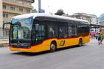 Postbus Stadtbus Brig Mercedes Benz eCitaro am 10.07.26 in Brig Bahnhof 