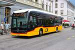 Postbus Stadtbus Brig Mercedes Benz eCitaro am 10.07.26 in Brig Bahnhof 