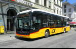 Postauto / Ortsbus Brig - Mercedes e Citaro  VS 565811 vor dem SBB Bahnhof in Brig am 29.07.2026 