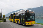 Solaris Elektrobus der Post, auf der Linie 103 f�hrt am 01.10.2026 durch die Seestrasse Richtung Iseltwald.
