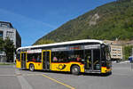 Mercedes eCitaro der Post, auf der Linie 103, f�hrt am 29.08.2026 zur Haltestelle beim Bahnhof Interlaken Ost.