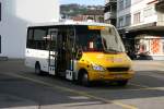 Regie Delemont, JU 31'046 (Sprinter-ähnliches Gefährt für den Stadtbus Delemont) am 9.10.2006 bei der Post Delemont.