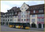 Mercedes Postauto in Brugg AG.