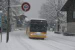 Eigentlich wäre bei dem Wetter ein NAW-Einsatz geplant, doch der AVG-Busbetrieb wurde durch den starken Schneefall am Morgen des 6.3.2010 ebenso überrascht wie die Strassenräumer, und deshalb war wie