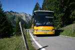 Drei Mal täglich fährt das Postauto im Sommer über den Glaubenbielenpass von Sörenberg nach Giswil.