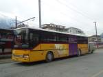 PostAuto Wallis - VS 241'976 - Setra am 19. Februar 2012 beim Bahnhof Brig
