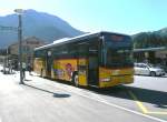 PostAuto Graubnden, 7000 Chur: Iveco Irisbus Crossway GR 162'972, am 18. Juli 2012 beim Bahnhof 7450 Tiefencastel (GR)