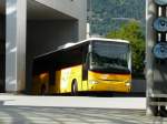 Postauto - Iveco Irisbus Crossway  GR 162970 bei der einfahrt zu den Postauto Haltestellen in Chur am 18.09.2012