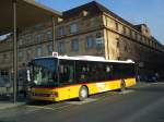 CarPostal Ouest - NE 98'404 - Setra am 29. Dezember 2012 beim Bahnhof Neuchtel