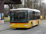 Postauto - Mercedes Citaro  LU 15587 unterwegs auf der Linie 71 in Kriens-Obernau am 16.03.2013