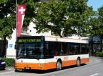 RBS - Man Bus Nr.15  BE 246015 bei der Haltestelle in Schnbhl eingeteilt auf der Linie 38 am 09.07.2008
