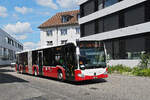Mercedes Citaro 921 von Rheintalbus, ex. Wiener Linien, auf der Tramersatzlinie 11, f�hrt am 01.06.2026 durch die Florenzstrasse. Aufnahme Basel.