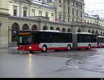 Stadtbus Winterthur - MAN Lion`s City Nr.371  ZH 730371 unterwegs bei leichtem Schneefall in Winterthur am 2023.01.22