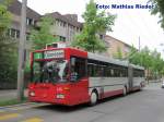 MB 405 Trolleybus richtung Oberseen beim Lokdepot Winterthur am 09.05.09