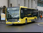 STI - Mercedes Citaro  Nr.403  BE  432403 unterwegs vor dem Bahnhof in Thun am 04.01.2020