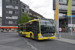 Mercedes Citaro 402 der STI f�hrt am 30.07.2025 zur Haltestelle beim Bahnhof Thun.