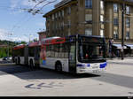 tl Lausanne - MAN Lion`s City Nr.678  VD 1495 unterwegs in der Stadt Lausanne am 23.09.2019